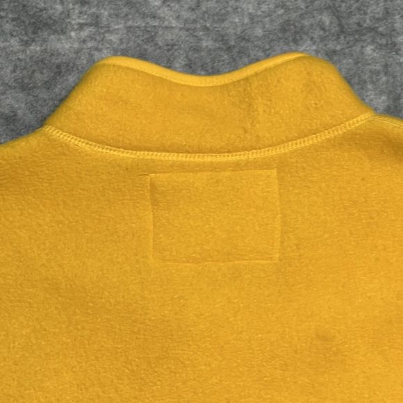 VINTAGE Gap Alpine 317 Racing Series Vest Men's L Yellow Fleece Mountain - Picture 12 of 13
